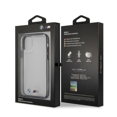 8. BMW Sandblast Case for iPhone 12 Pro Max - Transparent
