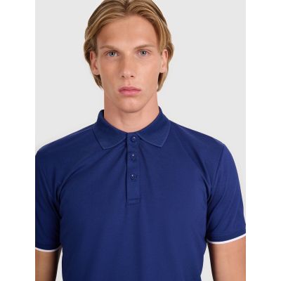 3. Men's regular polo shirt 4F 4FRSS25TPTSM633-31S