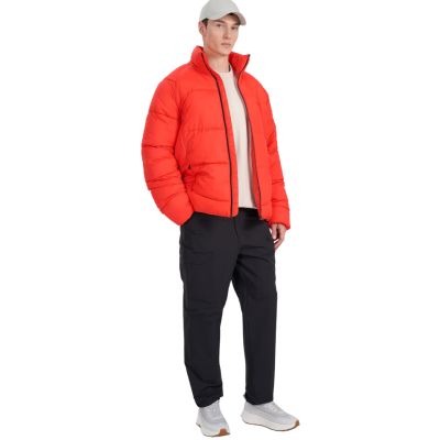 8. Men's down jacket 4F M0707 red 4FRAW25TDJAM0707 62S