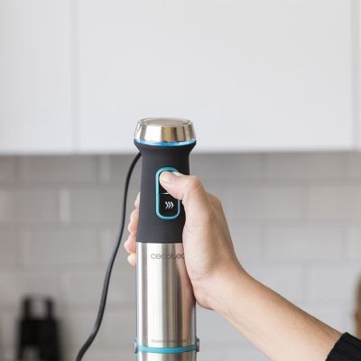 10. Cecotec Power TitanBlack 1200 XL 0.8 l Immersion Blender 1200 W Black, Silver