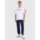 Men's oversize printed T-shirt 4F 4FRAW25TTSHM3227-10S