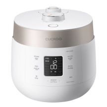 Cuckoo rice cooker + steamer 1.08l white CRP-ST0609F