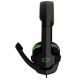 6. Esperanza EGH310G headphones (black, green)