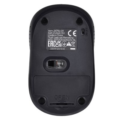 9. TRUST Primo Wireless Mouse, matt black