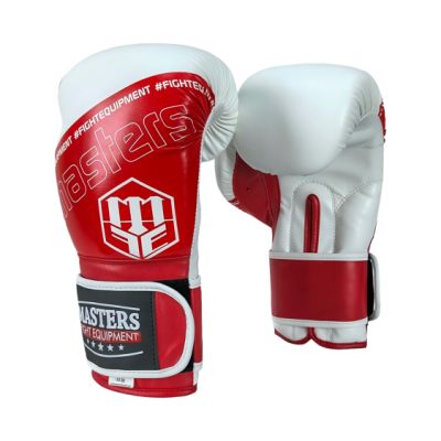 7. RPU-FOLK Boxing Gloves 12 oz White-Red