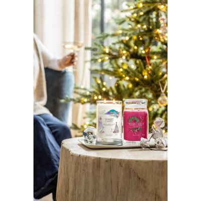 3. Yankee Candle Magical Bright Lights Candle Round White 1 pc.