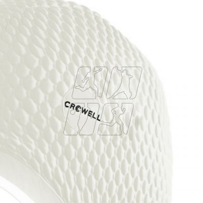 6. Crowell Multi Flame silicone swimming cap col. 12