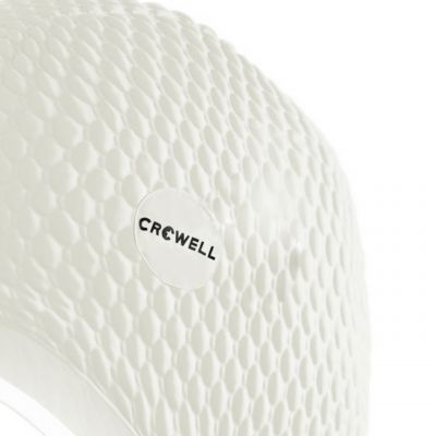 6. Crowell Multi Flame Silicone Swimming Cap, col. 12