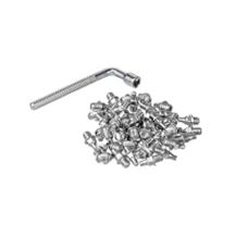 FUNN 50 pcs. MAMBA/RIPPER/PYTHON pins silver