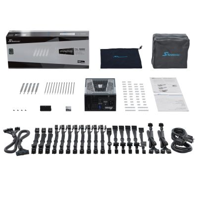 6. Seasonic PRIME ATX 3.0 TX-1600 80Plus Titanium 1600W Power Supply