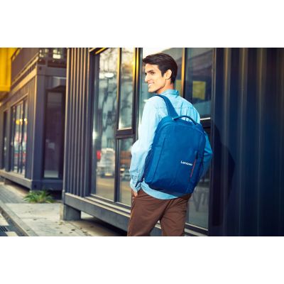 6. Lenovo 15.6 Laptop Everyday Backpack B515 GX40Q75216 (15.6"; navy blue)