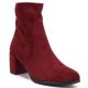 Sergio Leone BT-55 Burgundy Women's Ankle Boots