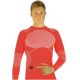 16. GLOVII HEATED THERMOACTIVE UNDERWEAR SET, SWEATSHIRT AND PANTS, SIZE M, ORANGE, BATTERIES AND CHARGER INCLUDED, GXRM