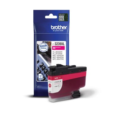 2. Brother LC-3239XLM ink cartridge 1 pc. Original High (XL) yield Magenta