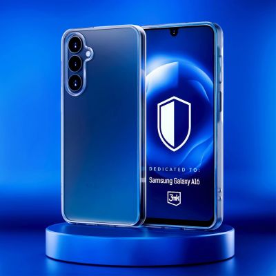 10. 3mk Clear Case for Samsung Galaxy A16 - transparent