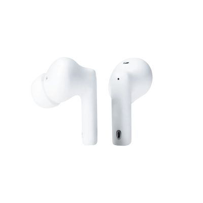 4. 3mk LifePods in-ear wireless Bluetooth 5.3 ANC headphones - white
