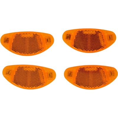 21. DUNLOP WHEEL SPOKE REFLECTORS 4 PCS