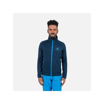 7. Rossignol Blackside Fleece Fz Navy Blue Sweatshirt