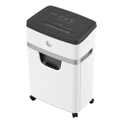 5. HP ONESHRED 18CC Shredder, P-4 shreds, 18 sheets, 25l, light gray, HPN280518CCON-14.