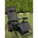 18. FOLDABLE GARDEN CHAIR MULTIFUNCTIONAL 175X52/65X107CMY BROWN