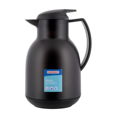 Bolero vacuum jug 1L, black 28338 LEIFHEIT
