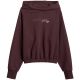 2. Women's sweatshirt 4F F2175 dark brown 4FWSS26TSWSF2175 80S