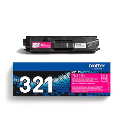 6. Brother TN-321M Toner Cartridge 1 pc Original Magenta