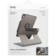 10. Uniq Rovus Snapmount Magnetic 360 Rotating Detachable Case for iPad Air 13" 2024 / 2025 - Gray