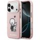 Karl Lagerfeld Karl & Choupette Back MagSafe Case for iPhone 17 Pro - Pink