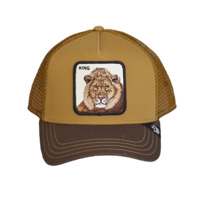 2. Goorin Bros. The King Lion Trucker Cap - 101-0388-WHISKEY