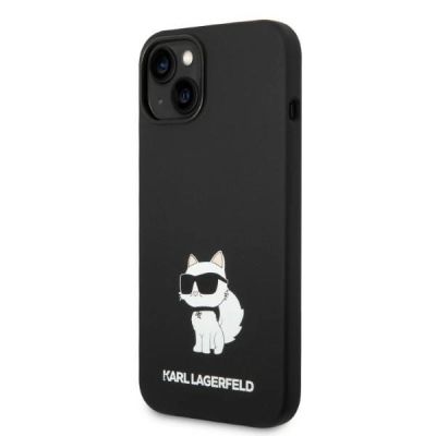 2. Karl Lagerfeld KLHMP14MSNCHBCK iPhone 14 Plus 6.7" hardcase black/black Silicone Choupette MagSafe