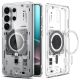 2. Spigen Ultra Hybrid Mag MagSafe Case for Samsung Galaxy S26 Ultra Neo One - Transparent