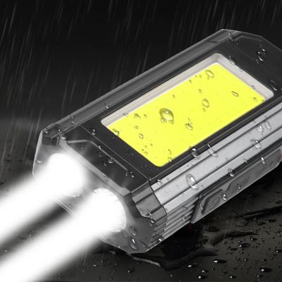 6. Wozinsky WLR-15W Work Lamp 15W 1500lm CREE LEDs IPX6 with Power Bank Function - Gray