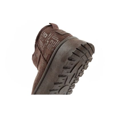 7. Lee Cooper women's winter snow boots, fashionable fur-lined ankle boots, dark brown