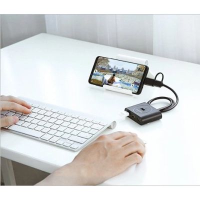 3. Ugreen HUB 4x USB 3.2 Gen 1 (0.5 m cable) black (20290)