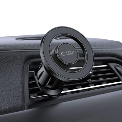 5. Tech-Protect N51 Car Phone Holder with MagSafe for Air Vent - Black