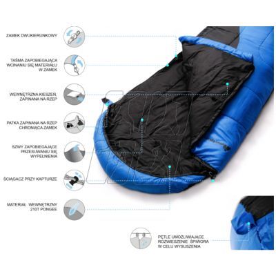 34. Meteor Samar 81103.81113 sleeping bag