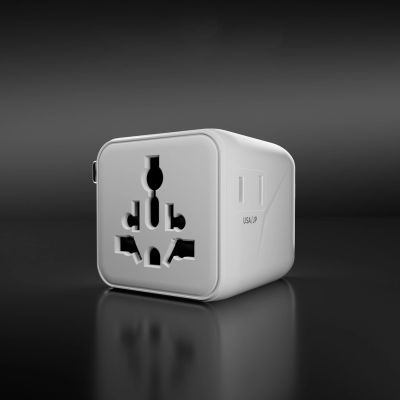 4. SBS TEADAPTUNI universal travel adapter - white