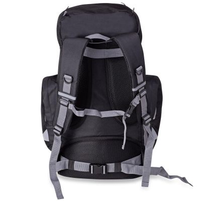 3. 35L HIKING BACKPACK A3039 BLACK SEMI LINE