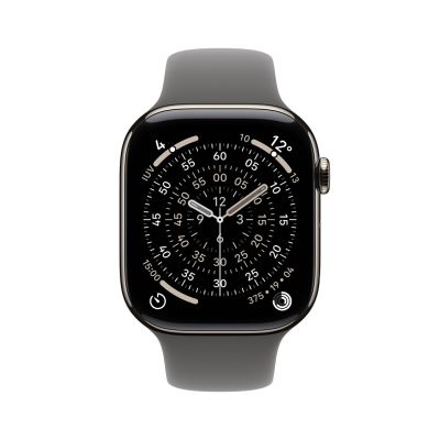 3. Apple Watch Series 11 OLED 46mm Digital 416 x 496 px Touchscreen 5G Titanium Wi-Fi GPS