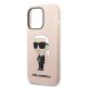 6. Karl Lagerfeld KLHCP14LSNIKBCP iPhone 14 Pro 6.1" hardcase pink/pink Silicone Ikonik