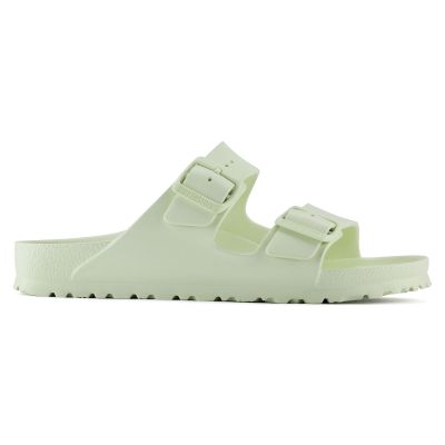 5. Birkenstock Arizona Essentials EVA Regular Faded Lime Men's Foam Slides for Wide Feet (1024571)