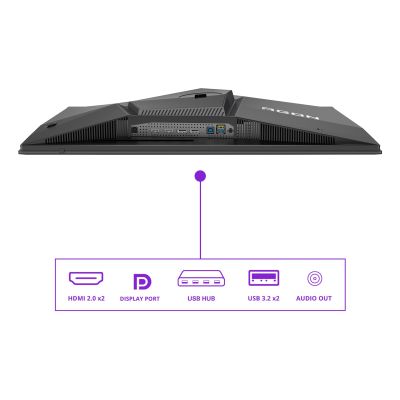 3. AOC AGON PRO AG276QZD2 26.7" 2560 x 1440 px Quad HD QD-OLED Gray Computer Monitor