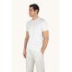 2. Paul&Shark men's cotton T-shirt light ecru 26411038-108 - classic cut, logo
