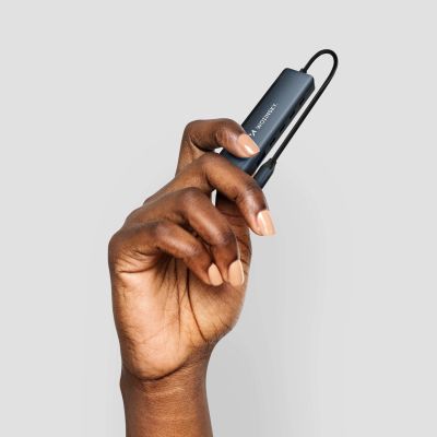 7. USB-C 6 in 1 Hub Wozinsky WHBC10Y4S Multifunctional, Aluminum, with 25 cm Cable - Gray