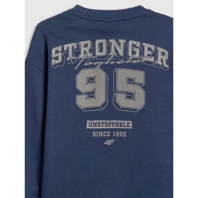 8. Boy's loose sweatshirt without hood 4F 4FJRSS26TSWSM2635-31S