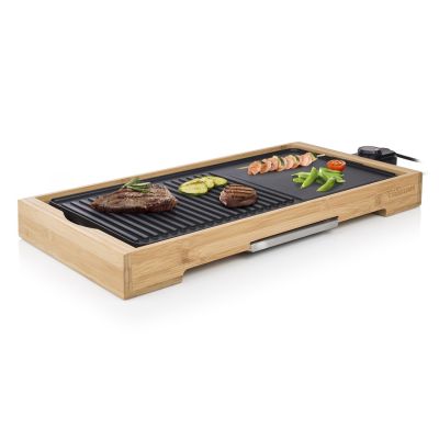 2. Tristar BP-2641 Electric Bamboo Grill, Black 2200 W