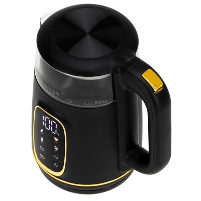 2. ADLER AD 1305 electric kettle black and gold