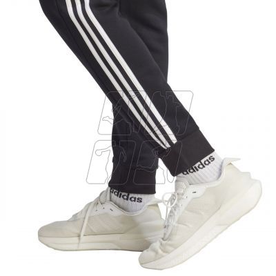 5. adidas Essentials Fleece 3-Stripes Tapered Cuff M IB4030 pants