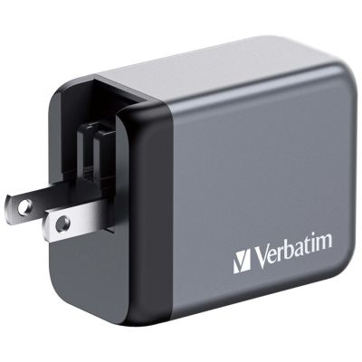 10. Verbatim GaN GNC-65 2xUSB-C Universal Mains Charger